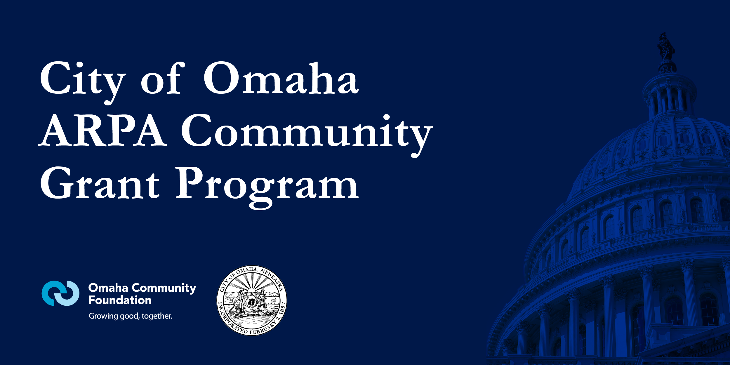 City Of Omaha ARPA Community Grant Program Omaha Community Foundation